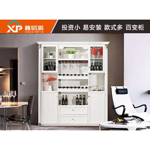 宁津2017新款全铝酒柜--枫丹白鹭